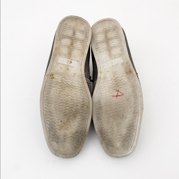 STEVE MADDEN Gray Perforated Casual Boat Shoes - Picture 4 of 6